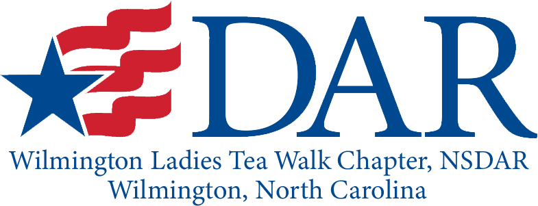Wilmington Ladies Tea Walk Chapter, NSDAR Logo